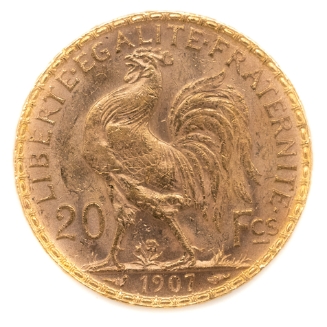 20 FRANCS MARIANE COQ - CAP OR NUMISMATIQUE Narbonne