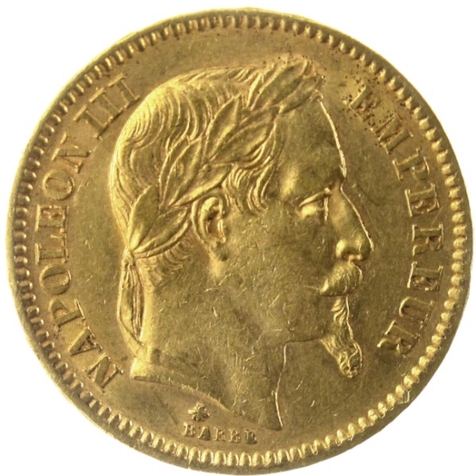 20 FRANCS NAPOLEON - CAP OR NUMISMATIQUE Narbonne