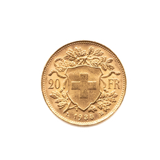 20 FRANCS SUISSE - CAP OR NUMISMATIQUE Narbonne