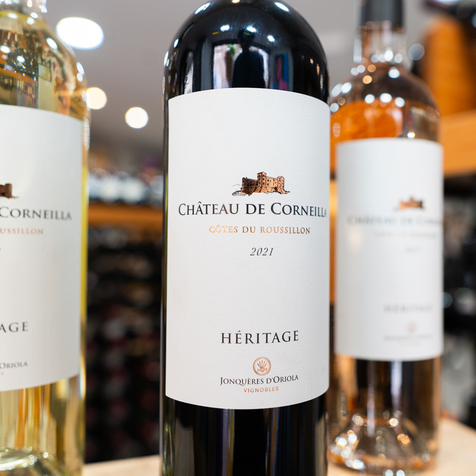 Vins du Roussillon rouge - blanc - rosé - Château Corneilla - Perpignan - Saint Cyprien - Corneilla - Saint Estève - Argelès  Canet en Roussillo...