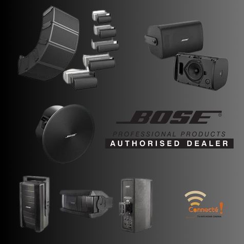 BOSE PROFESSIONNEL CHEZ Connecté! HIFI - EQUIPEMENTS SONORE RESTAURANT BAR COFFEE SHOP...