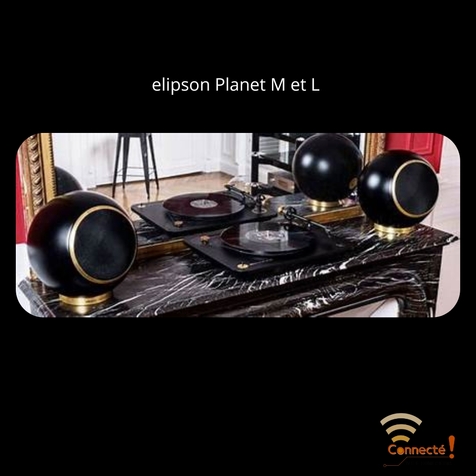 Enceinte sonore compacte PLANET Elipson Chez Connecté! Quand le son prend forme.