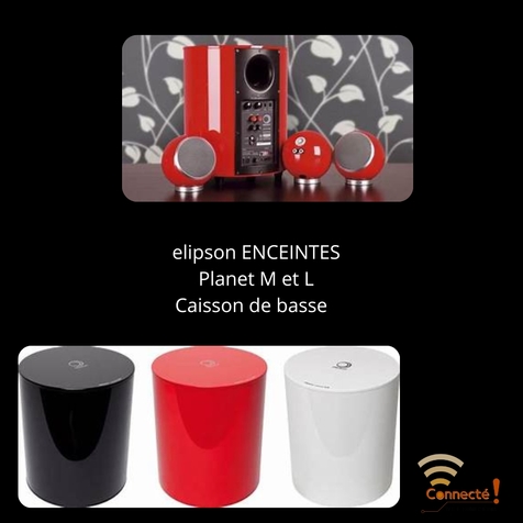 Enceinte sonore compacte PLANET Elipson Chez Connecté! Quand le son prend forme.