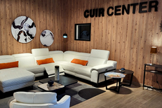 Cuir Center Perpignan vend des grands canapés, panoramiques 