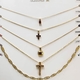 Bijoux Grenat et collier Grenat, Croix de Canigou Grenat ,Collier Grenats catalans en chute, bijouterie D’ores et déjà Perpignan