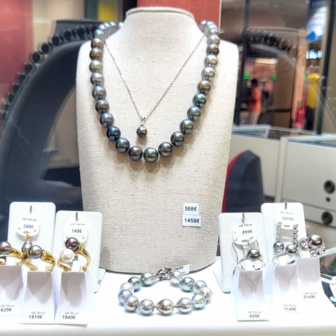 Perles tahitiennes, bijouterie D’ores et déjà Perpignan