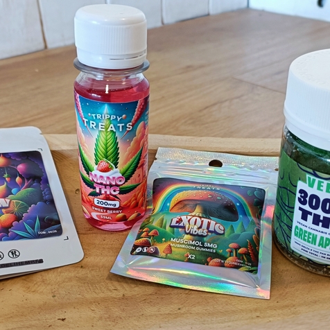 GUMMIES ET SIROPS NANO-THC ET GUMMIES MUSCIMOLE CHEZ DELI HEMP PERPIGNAN LA FAUCEILLE - CANET - ARGELES - SAINT CYPRIEN - POLLESTRE