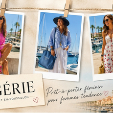 Egérie Canet en roussillon • boutique de mode femme avec des vêtements de marque luxe et tendance 