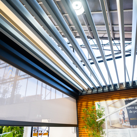 Pergola électrique bioclimatique 