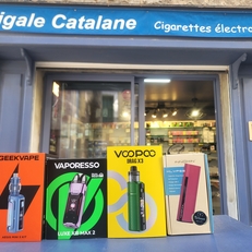Matériel de cigarette électronique de Vaporesso, geek vape, voopoo, innokin chez Chez La cigale catalane Céret, Le Boulou, Saint jaen pla de cort...