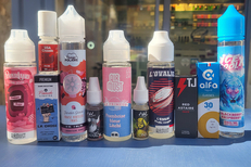 Sélection d'e-liquides à La Cigale Catalane à Céret