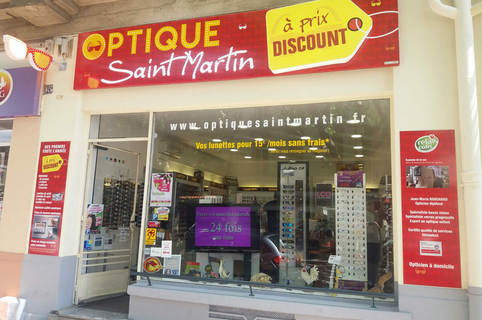 Optique Saint Martin Perpignan vend des lunettes pas cher et propose Optique et Solaires à prix discount (® networld-david gontier)