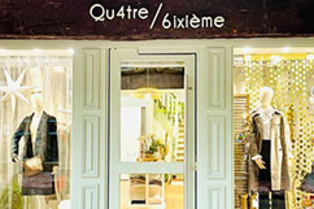 Quatre Sixième Perpignan est une boutique de vêtements pour femmes, avec des marques de luxe en centre-ville.