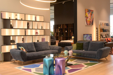 Roche Bobois Perpignan vend des meubles de salons contemporains pour aménager votre intérieur (® SAAM stéphane Delchambre)