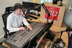 Corentin Magnier animateur de RTL2 Languedoc Roussillon Perpignan (® RTL2 Languedoc-Roussillon)