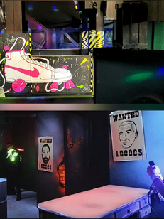 Laser game Perpignan chez Wanted Park Perpignan et roller musical