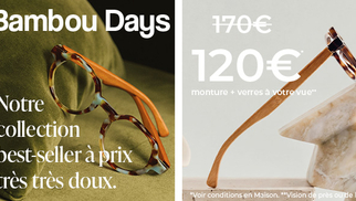 Acuitis Perpignan • Opticien • montures de la gamme BAMBOU