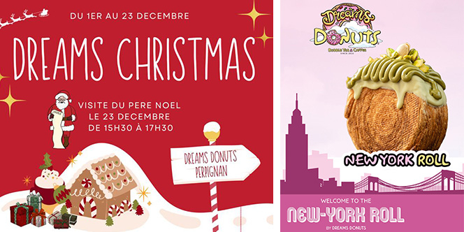 Dreams Donuts Perpignan et ses animations Noël