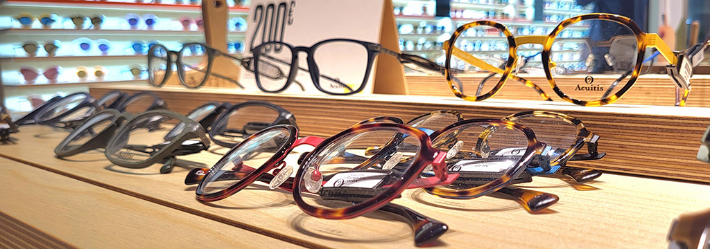 Acuitis Perpignan polygone nord met en avant ses verres progressifs de haute précision.