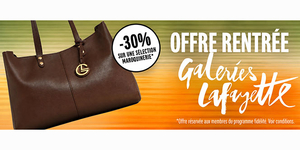 Galeries Lafayette Perpignan - offres de Rentrée
