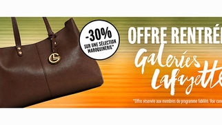Galeries Lafayette Perpignan - offres de Rentrée