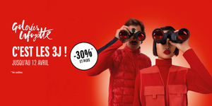 Galeries Lafayette Perpignan • les 3 J jusqu'au 12 avril 2026