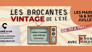 brocante vintage au Carré d'or Perpignan