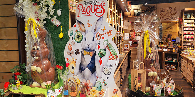 Chocolats de Pâques Perpignan chez Le Comptoir de Mathilde Perpignan Claira