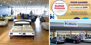 MALITERIE Perpignan annonce ses soldes et une offre Parrainage. MALITERIE Perpignan annonce ses soldes et une offre Parrainage.