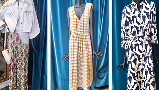 Boutique Egérie Canet en Roussillon met en avant la collection Printemps-Été 2025.