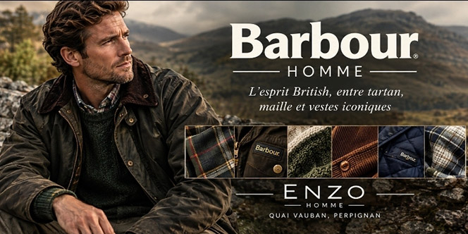 Enzo Perpignan – Vêtements Barbour homme
