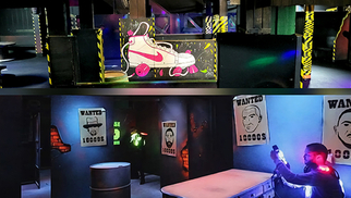Laser game Perpignan chez Wanted Park Perpignan • Roller musical Perpignan
