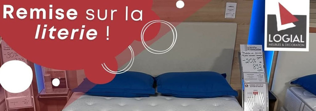 Logial Perpignan Boulou • promo literie jusqu'au 30 juin 2025