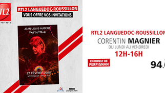 Jouez avec RL2 Languedoc-Roussillon et gagnez vos places pour le concert de Jean-Louis Aubert à Montpellier !