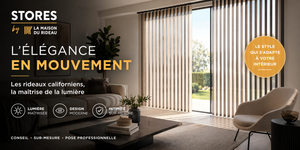 Store sur mesure à Perpignan chez Stores by la Maison du Rideau