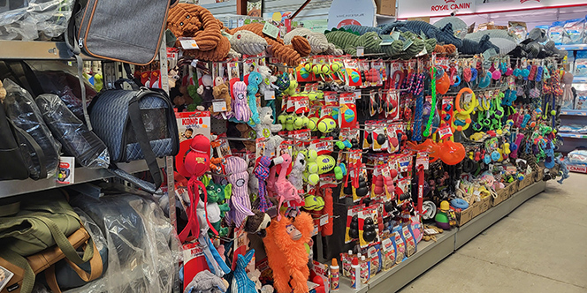 Cash Graines Sud et Cash Graines Nord, animaleries à Perpignan • cadeaux de Noël tendance pour chien ou chat.