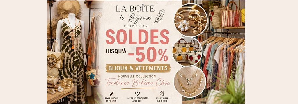 La Boîte à Bijoux Perpignan solde