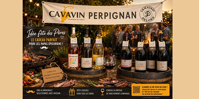 Cavavin Perpignan caviste propose une sélection de cadeau pour la Fête des Pères.