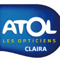 Logo de l'opticien Atol dans la ville de Claira