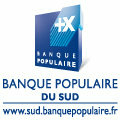 Logo de la Banque Populaire du Sud dans la ville de Perpignan