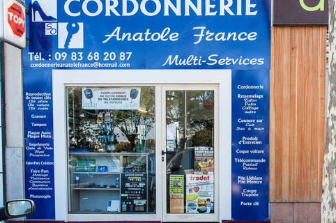 Cordonnerie Anatole France Perpignan  (® networld-bruno Aguje)