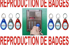 Cordonnerie Le Boulou multi-services propose la reproduction de badges