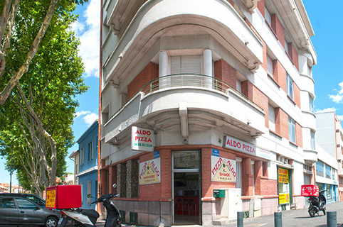 Pizza Aldo Perpignan sur le boulevard Aristide Briand. (® networld -Laurent Nyilasi)
